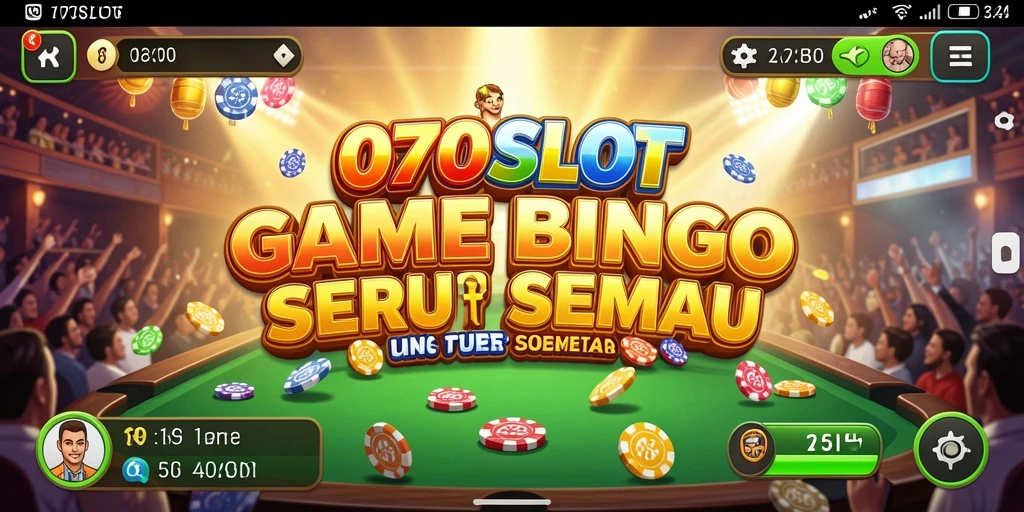 Tampilan menarik dari gameplay Bingo di 070SLOT.