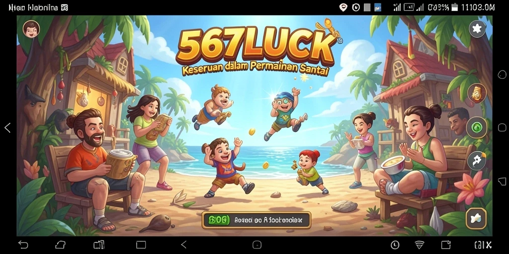 Tampilan gameplay seru dan menarik dari 567LUCK.