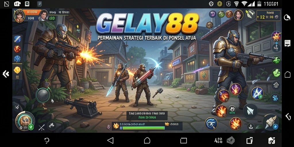 Tampilan gameplay <strong>GELAY88</strong> yang menegangkan dan penuh strategi.