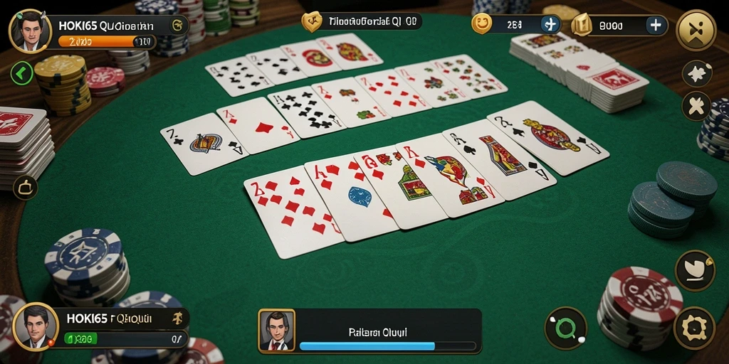Tampilan gameplay QiuQiu yang menarik di HOKI65.