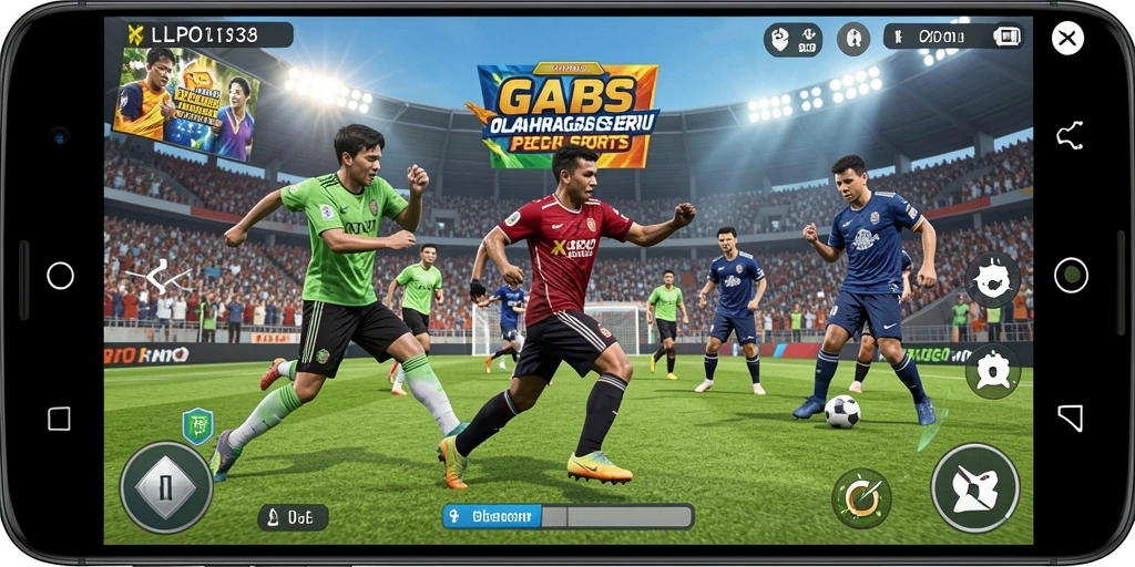 Gameplay seru LPO138 dengan aksi olahraga yang mendebarkan.
