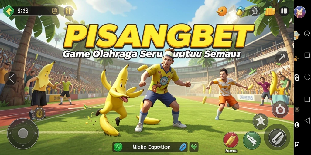 Tampilan menakjubkan dari gameplay olahraga PISANGBET.