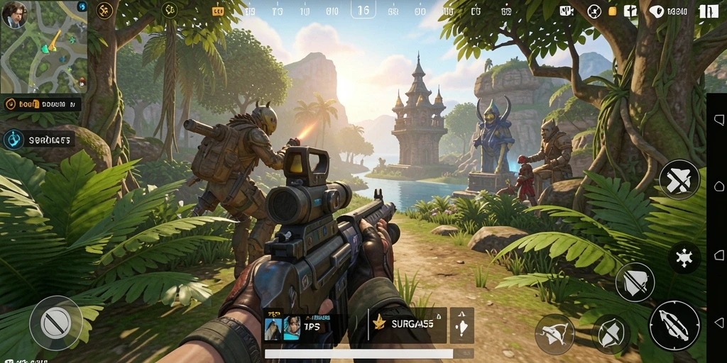 Gameplay SURGA55 yang mengasyikkan dan penuh aksi.